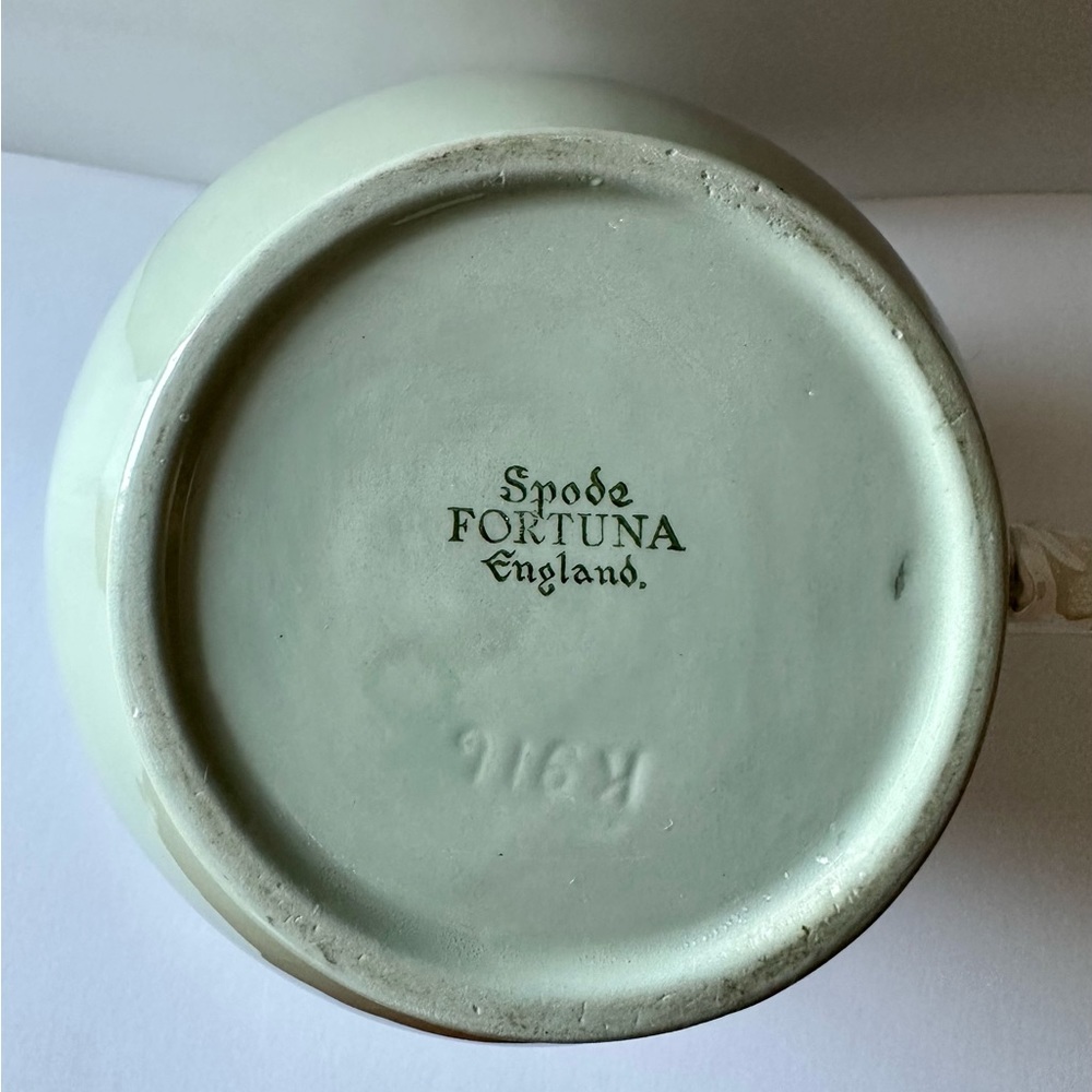 Vintage Spode Fortuna Sage Pitcher - Picture 3 of 9
